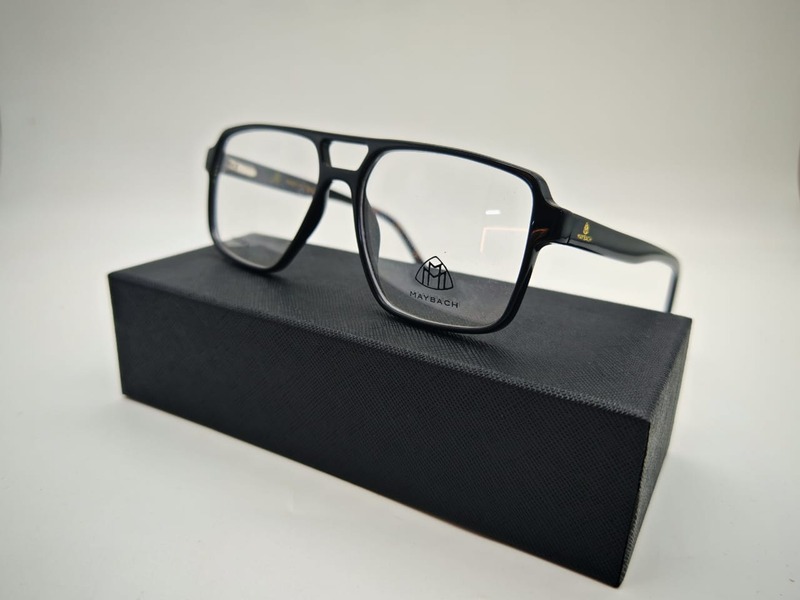 Montura Acetato Black Caballero