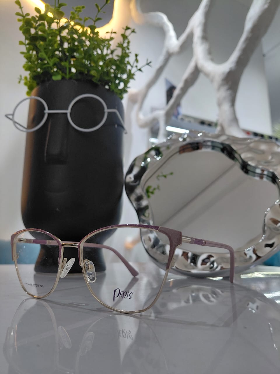 PERLS ROSA METAL