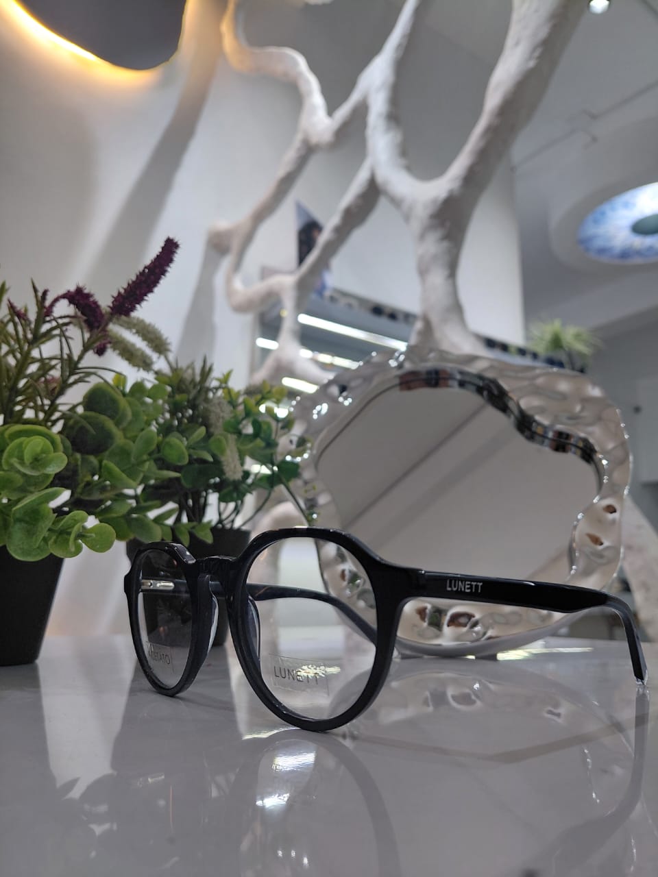 LUNETT ACETATO ITALIANO AZUL UNISEX
